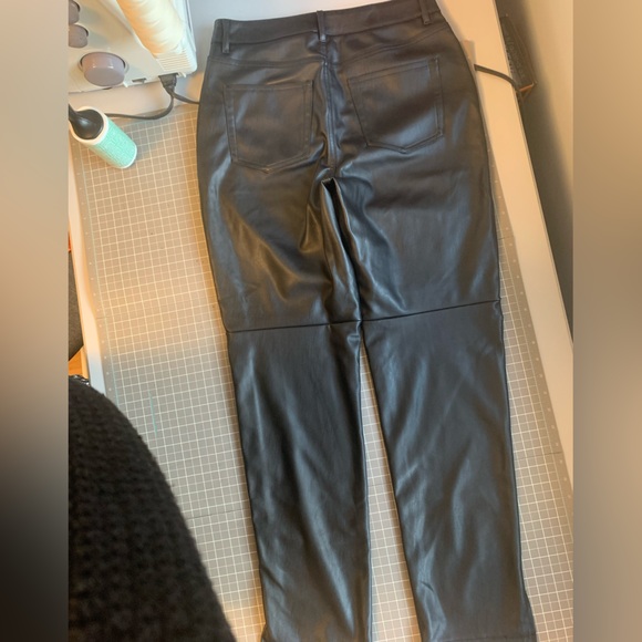 Joe Fresh vegan leather pants - Picture 5 of 7